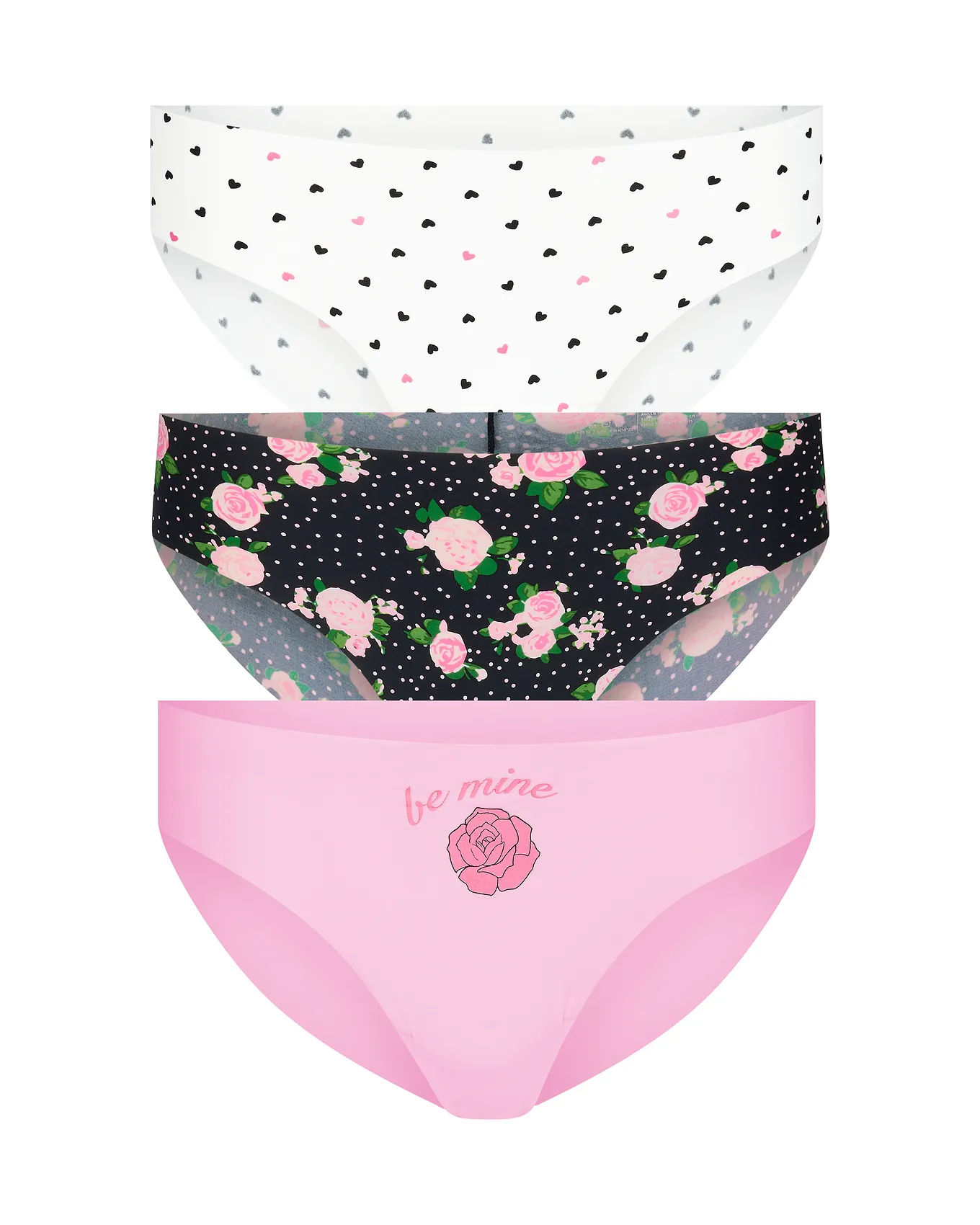 3-Pack Mabel Invisible Hipster Panties