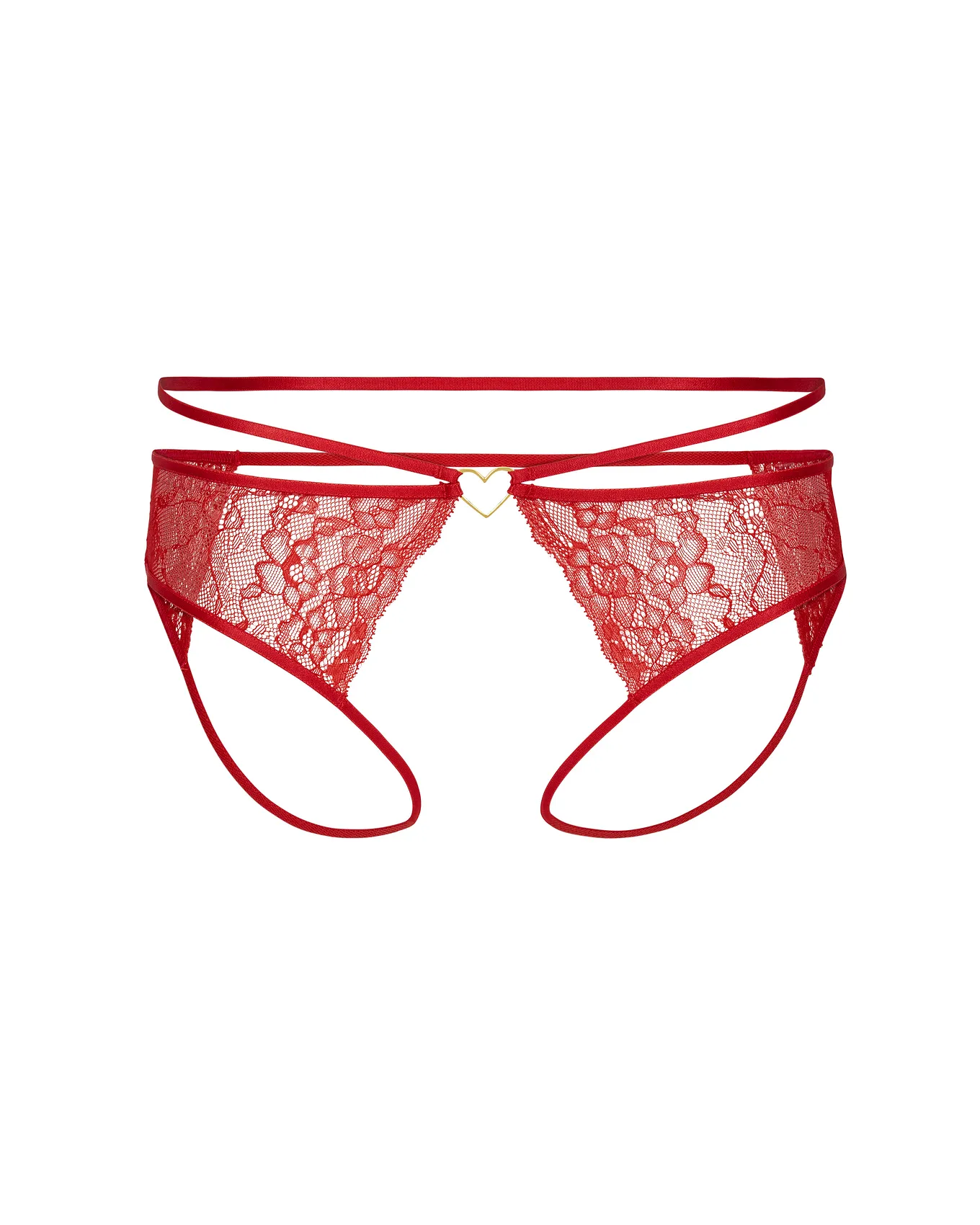 3-Pack Sexy Panty Crotchless Panties