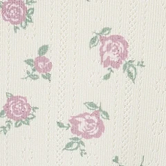 Pointelle Long Sleeve Scarlett Garden