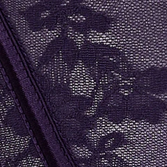 Tabitha Unlined Purple Velvet