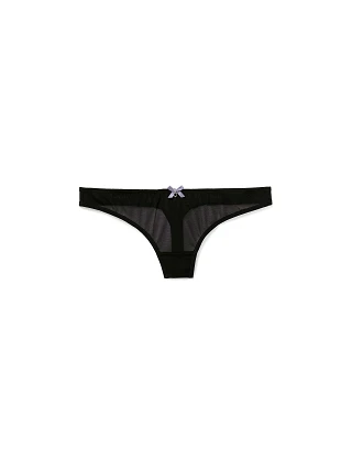 Ella Thong Black panty bundle Still 1