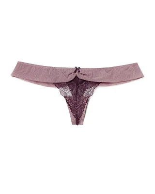 Clairabella Thong Dark Purple panty bundle Still 2