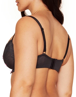 Margeaux Black 2 Unlined bra bundle Model 2