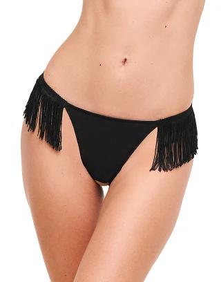 Cece Crotchless Black panty bundle Model 1