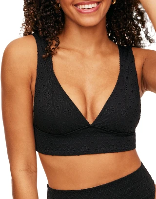 Madelaine Black 2 Lined swimwear bundle Model 1