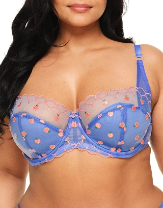 Bettie Medium Blue 2 Contour bra bundle Model 2