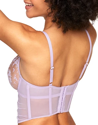 Avara Medium Purple 2 Unlined corset bundle Model 2