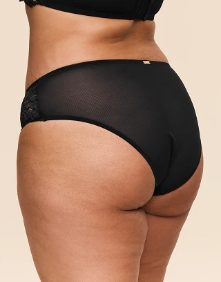 Vicky Hipster Black panty bundle Model 2