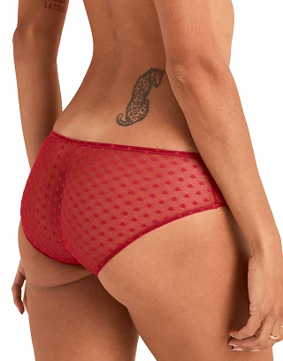 Bertie Hipster Dark Red panty bundle Model 2