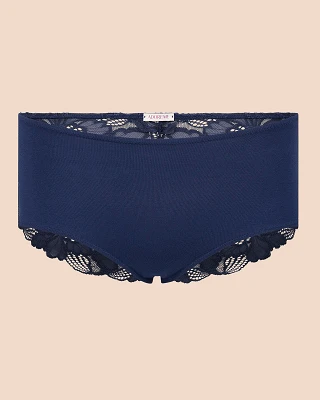 Teagan Shortie Dark Blue panty bundle Still 1