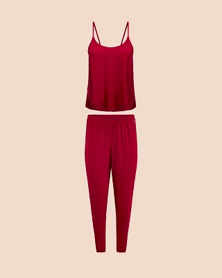 Marsha Dark Red sleepwear bundle Still 2