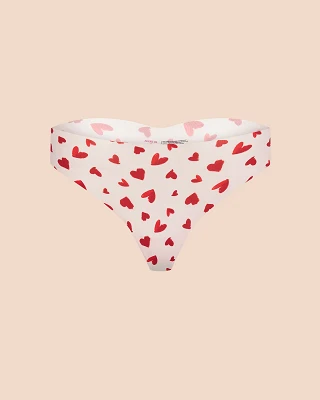 Francie D1 Thong Heart Pink panty bundle Still 2
