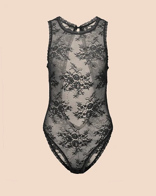 Hazelle Black Unlined lingerie bundle Still 2