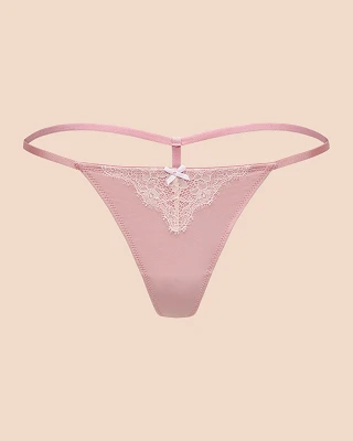 Amrenn G-String Medium Beige panty bundle Still 1