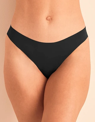 Francie D1 Thong Black panty bundle Model 1
