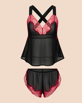 Sabreina Black Unlined lingerie bundle Still 2