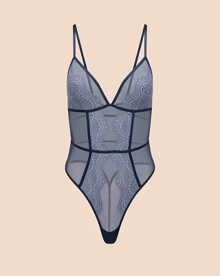 Phebe Medium Blue Unlined lingerie bundle Still 2