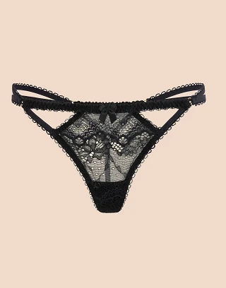 Kimmy Thong Black panty bundle Still 1