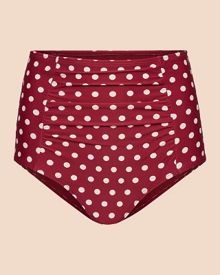 Shelby Dot Red swimwear bundle Still 2