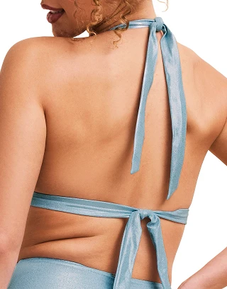 Rina Light Blue 2 Push Up swimwear bundle Model 2