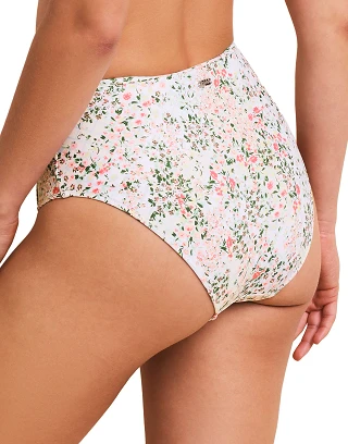 Valcea Floral White 2 swimwear bundle Model 2