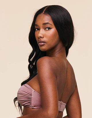 Tanisha Medium Pink 2 Contour swimwear bundle Model 2
