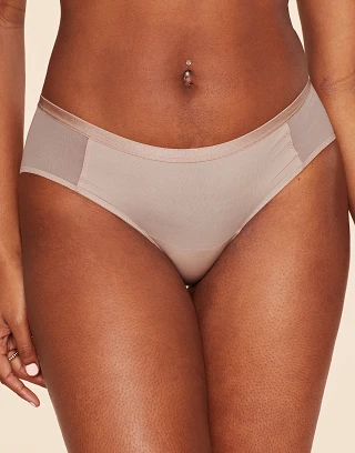 Fallon Hipster Medium Beige panty bundle Model 1