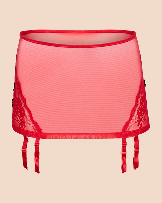 Margeaux Dark Red lingerie bundle Still 2