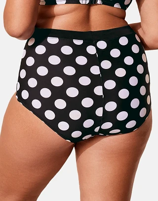 Baylie Dot Black swimwear bundle Model 2