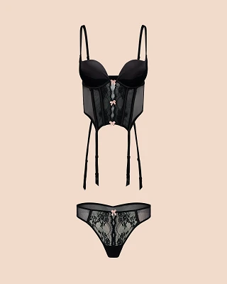 Renea Black 2 Push Up corset bundle Still 1