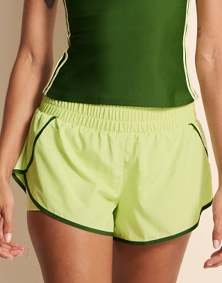 Ace Short Light Green activewear bundle Model 1