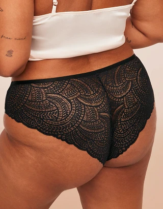 Beatrice Cheeky Black panty bundle Model 2