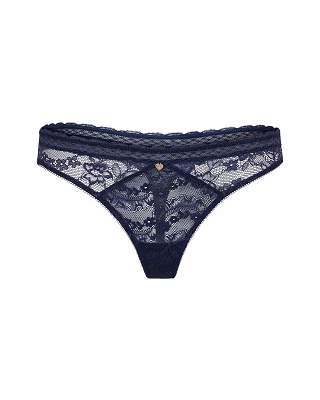 Lucie Thong Dark Blue panty bundle Still 2