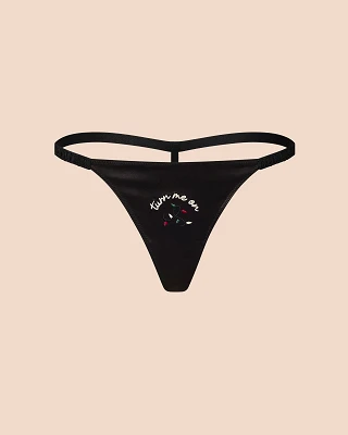 Alessia G-String Black panty bundle Still 2