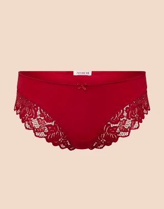 Livi Hipster Dark Red panty bundle Still 1
