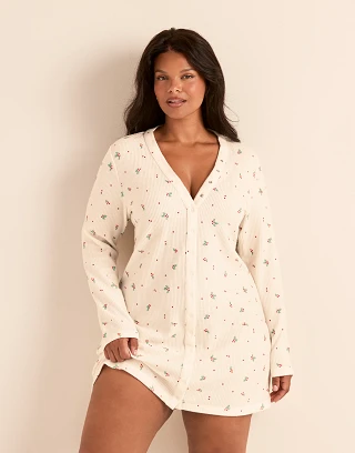Judith Novelty Beige Plus sleepwear bundle Model 2