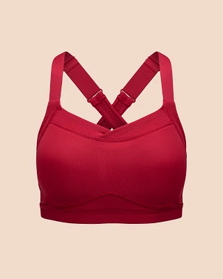 Brylee High Support Dark Red Contour activewear bundle Still 2
