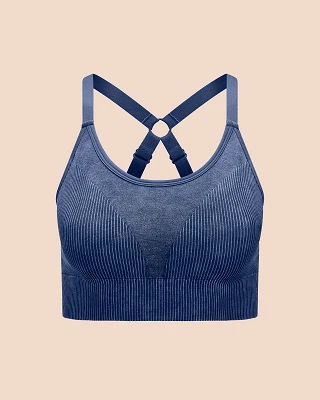 Empower Sports Bra Dark Blue activewear bundle Still 2