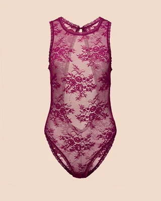 Hazelle Dark Purple Unlined lingerie bundle Still 2