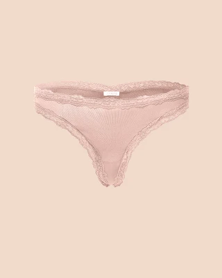 Amera Thong Medium Beige panty bundle Still 2