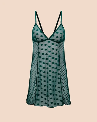 Nanette Dark Green Unlined lingerie bundle Still 2