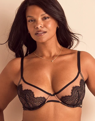 Sonja Black 2 Unlined bra bundle Model 2