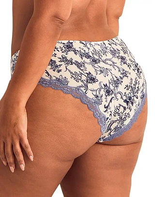 Nare Hipster Novelty Blue 5 panty bundle Model 2