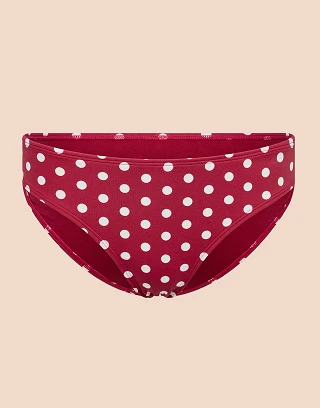 Shelbie B1 Dot Red swimwear bundle Still 2