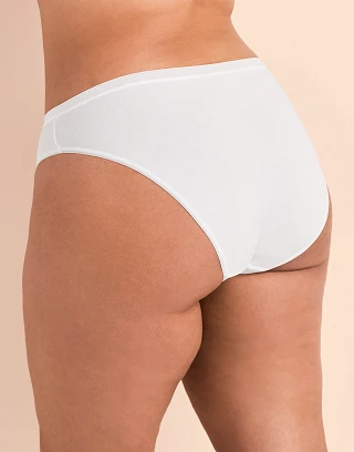 Everly Bikini White Plus panty bundle Model 2