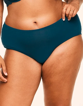 Teagan Shortie Dark Blue 2 panty bundle Model 2