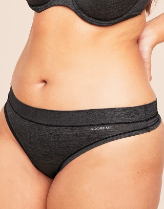 Abellinaa Thong Black panty bundle Model 1