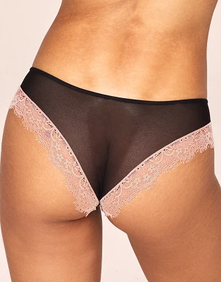 Emanuelly Hipster Black panty bundle Model 2
