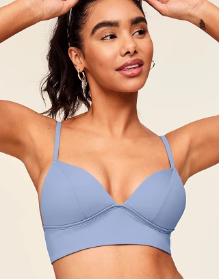 Nina Dark Purple 2 Contour swimwear bundle Model 2