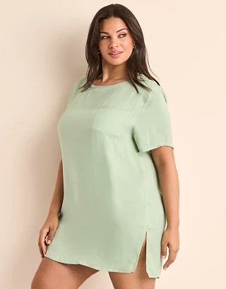 Krysta Medium Green sleepwear bundle Model 2